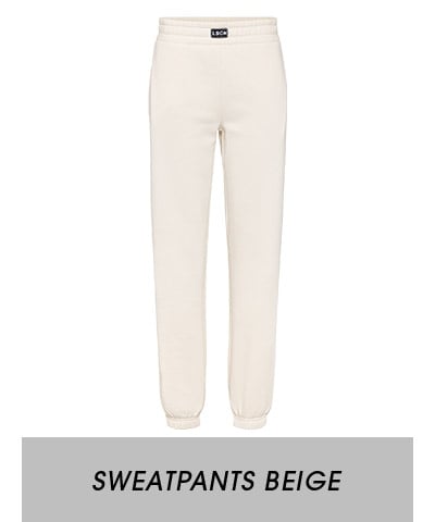 Sweatpants beige